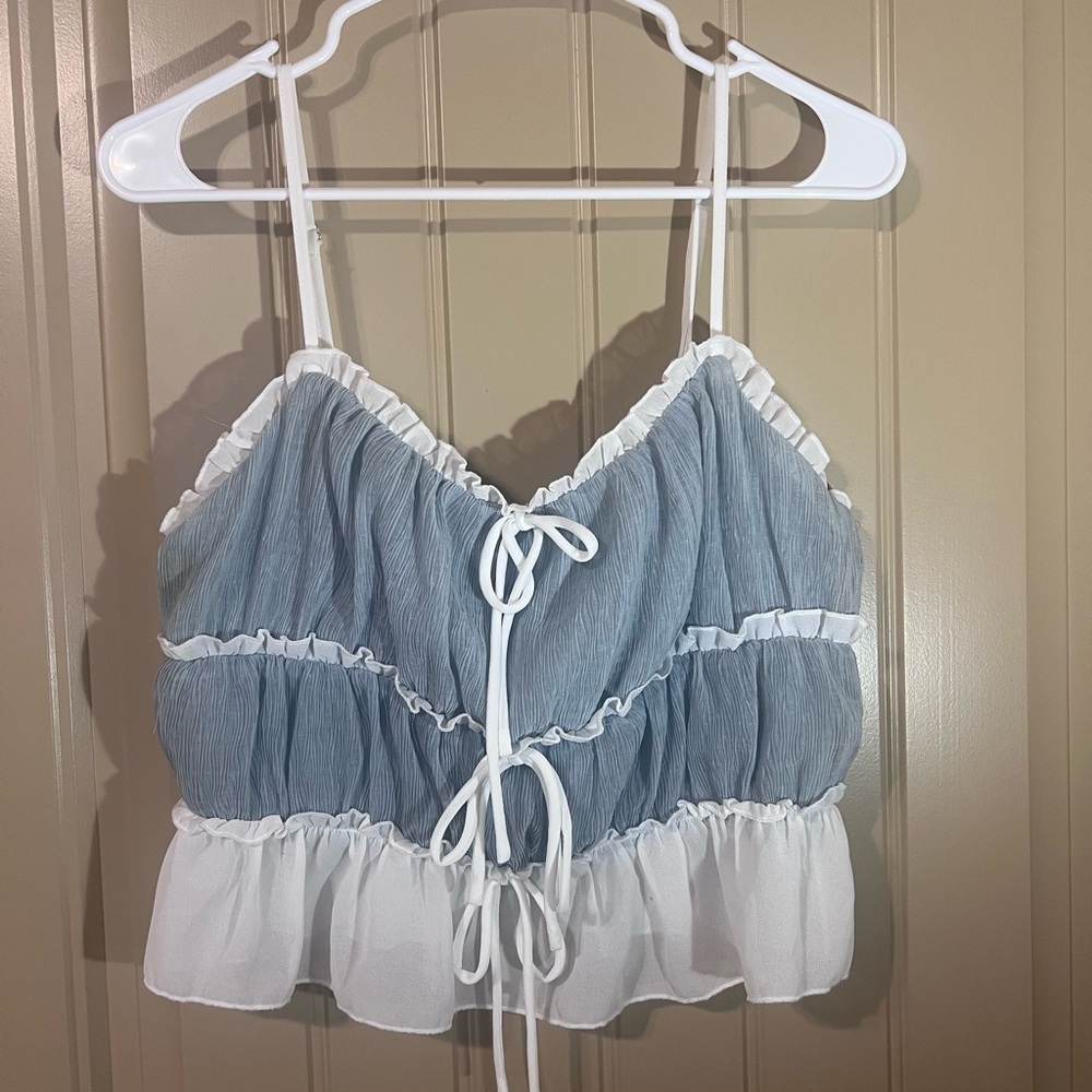 Ruffled Women's Top